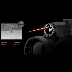 HIKMICRO PANTHER PQ50L 2.0 - Lunette de vision thermique avec télémètre laser
