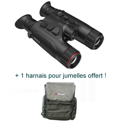 HIKMICRO HABROK HQ35LN - Jumelles multi-spectre avec télémètre + Harnais pour jumelles offert !