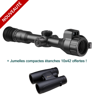 Lunette thermique HIKMICRO NEOS NH25L - Compacte et performante + Jumelles 10x42 offertes !