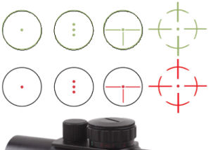 Point vert et rouge PROSIGHT 27 Multi réticule Viseur tubulaire DIGITAL  OPTIC