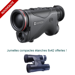 HIKMICRO CONDOR CQ35L 2.0 - Monoculaire de vision thermique avec télémètre laser intégré + Jumelles 8x42 offertes !