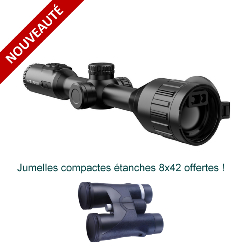 HIKMICRO STELLAR SQ50L 3.0 - Lunette de vision thermique avec télémètre laser intégré + Jumelles 8x42 offertes !