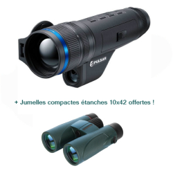 Monoculaire thermique PULSAR TELOS LRF XL50 + Jumelles 10x42 offertes !