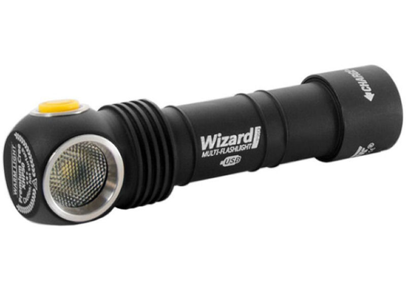 Lampe torche rechargeable USB multifonction WIZARD C2 PRO ARMYTEK