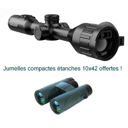 HIKMICRO STELLAR SQ50L 3.0 - Lunette de vision thermique avec télémètre laser intégré + Jumelles 10x42 offertes !