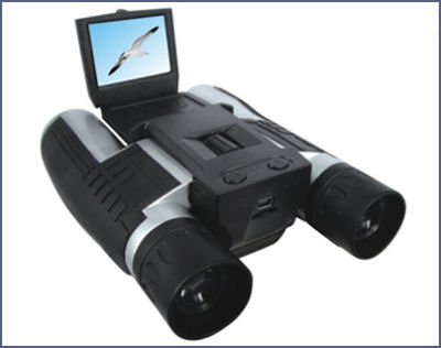 Jumelles numériques 12 x 32 DIGITAL OPTIC VIEWCATCHER 12x32 avec appareil photo / vidéo (5 Mp)
