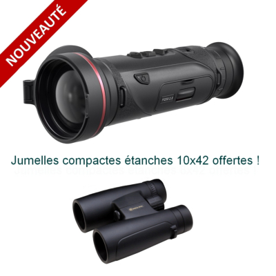HIKMICRO FALCON FQ50 2.0 - Monoculaire de vision thermique + Jumelles 10x42 offertes !
