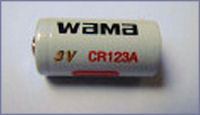 Pile  CR123A Lithium 3 Volts