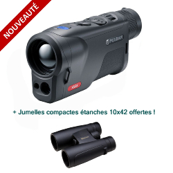 PULSAR ORYX LRF XG35 - Monoculaire de vision thermique avec télémètre laser + Jumelles 10x42 offertes !