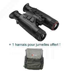 HIKMICRO HABROK 4K HE25LN - Jumelles multi-spectre avec télémètre + Harnais pour jumelles offert !