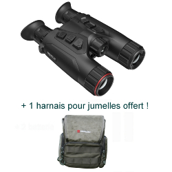 HIKMICRO HABROK HQ35LN - Jumelles multi-spectre avec télémètre + Harnais pour jumelles offert !